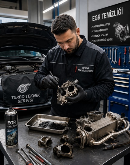 EGR Bakımı - EGR Valfi Temizliği Garantili EGR Servisi